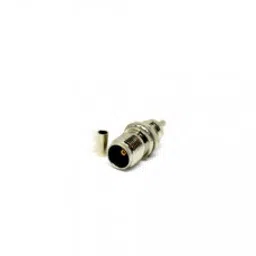 TNC Female Bulkhead Connector Panel Mount Female 180 Degree Solder Type For Coaxial Cable-32