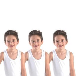 TINY HANDS Kids Pack of 3 Basic Innerwear Vests-7