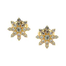 VALANOVA 14K Yellow Gold 0.25 Ct Lab Grown Diamond Earrings-image-94