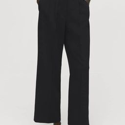 MANGO Women Mid-Rise Straight Fit Pleated Trousers-picture-41
