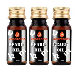 VOORKOMS Set Of 3 Beard Oil - 35 ml Each-12