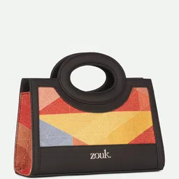 ZOUK Geometric Printed Swagger Sling Bag image 5