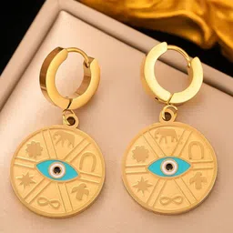 MYKI Contemporary Drop Earrings-10