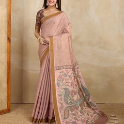 all about you Ethnic Motifs Madhubani Printed Saree-picture-54