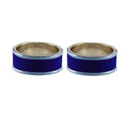Vidhya Kangan Blue Stainless Steel Bangles-image-43