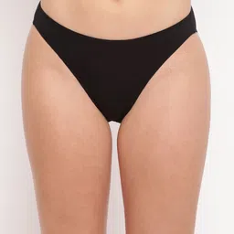 La Intimo Mid Rise Bikini Briefs LIPHL11BK-image-4