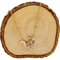 CHARMS Unisex Rose Gold Gold-Plated Alloy Pendant-picture-48