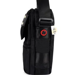 NFI essentials Unisex Solid Messenger Bag image 4
