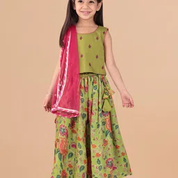 Sangria  Girls Printed Lehenga Choli-image-94