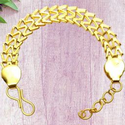 Dynamic Retail Global Men Gold Link Bracelet-image-65
