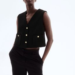 H&M Boucl Waistcoat-picture-38