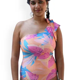 TFW Abstract Printed One Shoulder Bodysuit-picture-7