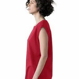 NOTWILD Women Pack Of 2 Solid V-Neck Cotton T-shirts-image-69
