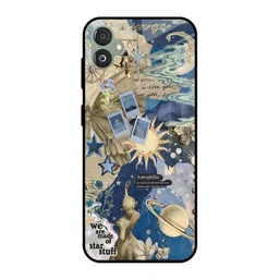 QRIOH Infinite Stardust Printed Samsung Galaxy F14 Silicone Back Case Mobile Accessories-picture-46