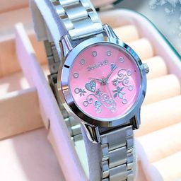 Skylark Girls Bracelet Style Straps Analogue Watch SEO_Miracle_Pink_flower_girl--image-79