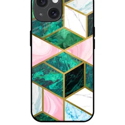 QRIOH Abstract Printed iPhone 15 Back Case Mobile Accessories-picture-40