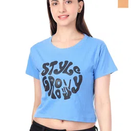 LOVO Print Cotton Crop Top-picture-16