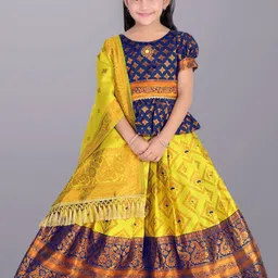 BAESD Girls Ready to Wear Lehenga & Blouse With Dupatta-image-84