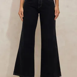 SHOWOFF Women Comfort Wide Leg High-Rise Jeans-picture-32