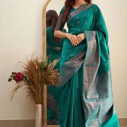 AMRUTKALA SAREES Woven Design Zari Banarasi Saree-image-73