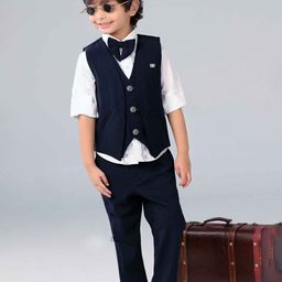 Lagorii Girls Printed Shirt with Trousers-image-51