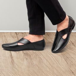 ARAMISH Men Ethnic Leather Shoe-Style Sandals-picture-26