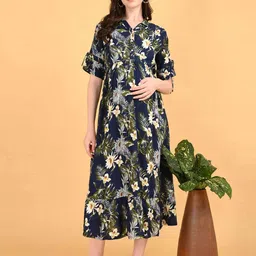 GOLDSTROMS Floral Print A-Line Dress-picture-38