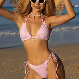LULU & SKY Self Design Swim Bikini Set-image-83