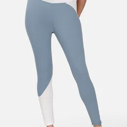 Wearjukebox Women Power Flow Colourblocked High-Rise Sports Tights-picture-25
