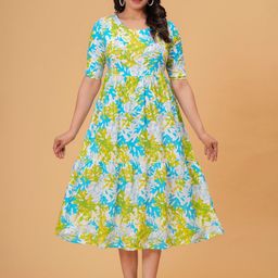 TANISHA Floral Print Maternity A-Line Dress-image-87