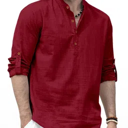 SHOPYCLICK Men Straight Kurta-image-93