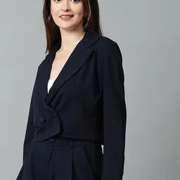 Kotty Double-Breasted Crop Blazer-picture-57