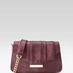 Carlton London Red Sling Bag-image-6