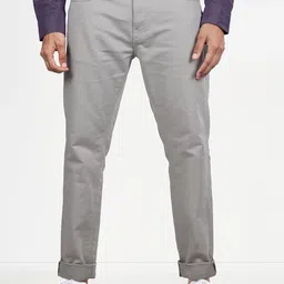 Celio Men Slim Fit Mid-Rise Flat-Front Trouser-image-26