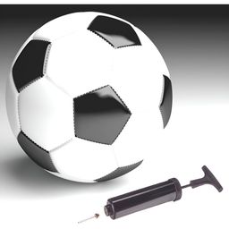 HackerX Pebble Sports Football With Pump-14