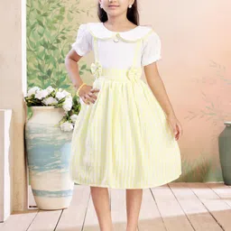 BAESD Girls Striped Fit & Flare Dress-picture-14