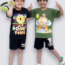 CHANDRIKA Kids-Boys Multi Clothing Set-image-74