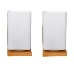 Somil Premium Designer Glass Wall / Night Lamp Elegant & Stylish Dcor Accent for Modern Interiors, color- White, Size:- 20 X 22.5 X 29.5 CM-image-43