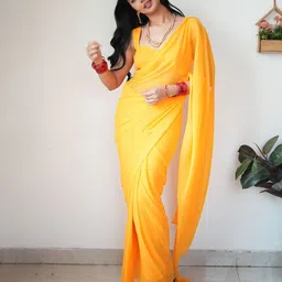 Sidhidata Pure Georgette Ready to Wear Saree-picture-25