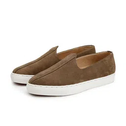 SHUTIQ Men Suede Slip-On Sneakers-picture-36