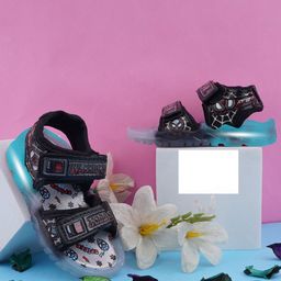 LMG Lifestyle Kids Dancing Led Light Carton Character Comfort Sandals-55