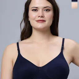 In Care Women Pack Of 2 Full Coverage Non Padded T-shirt Bra-image-51