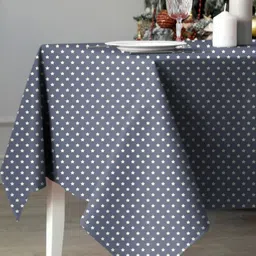 Aura Blue Geometric Printed 6-Seater Table Cover-picture-48