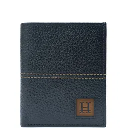 HIROSHI Men Leather Two Fold Wallet-11