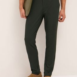 THE BEAR HOUSE Men Slim Fit Mid-Rise Formal Trousers-image-83