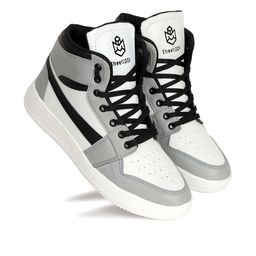 Overstar Men Grey Casual Shoes-image-63