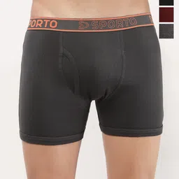 Sporto by Macho Men Pack Of 4 Short Trunks-picture-14