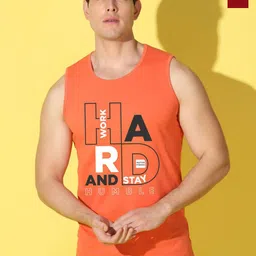 WOOSTRO Pack Of 2 Printed Combo Cotton Innerwear Vests VWS26(HARD ORANGE)(RUN MAROON)-image-36