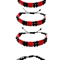 Dynamic Retail Global Unisex Pack of 4 Wraparound Bracelet-image-95