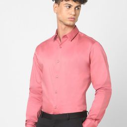 The Collection Spread Collar Long Sleeves Classic Slim Fit Shirt-image-14